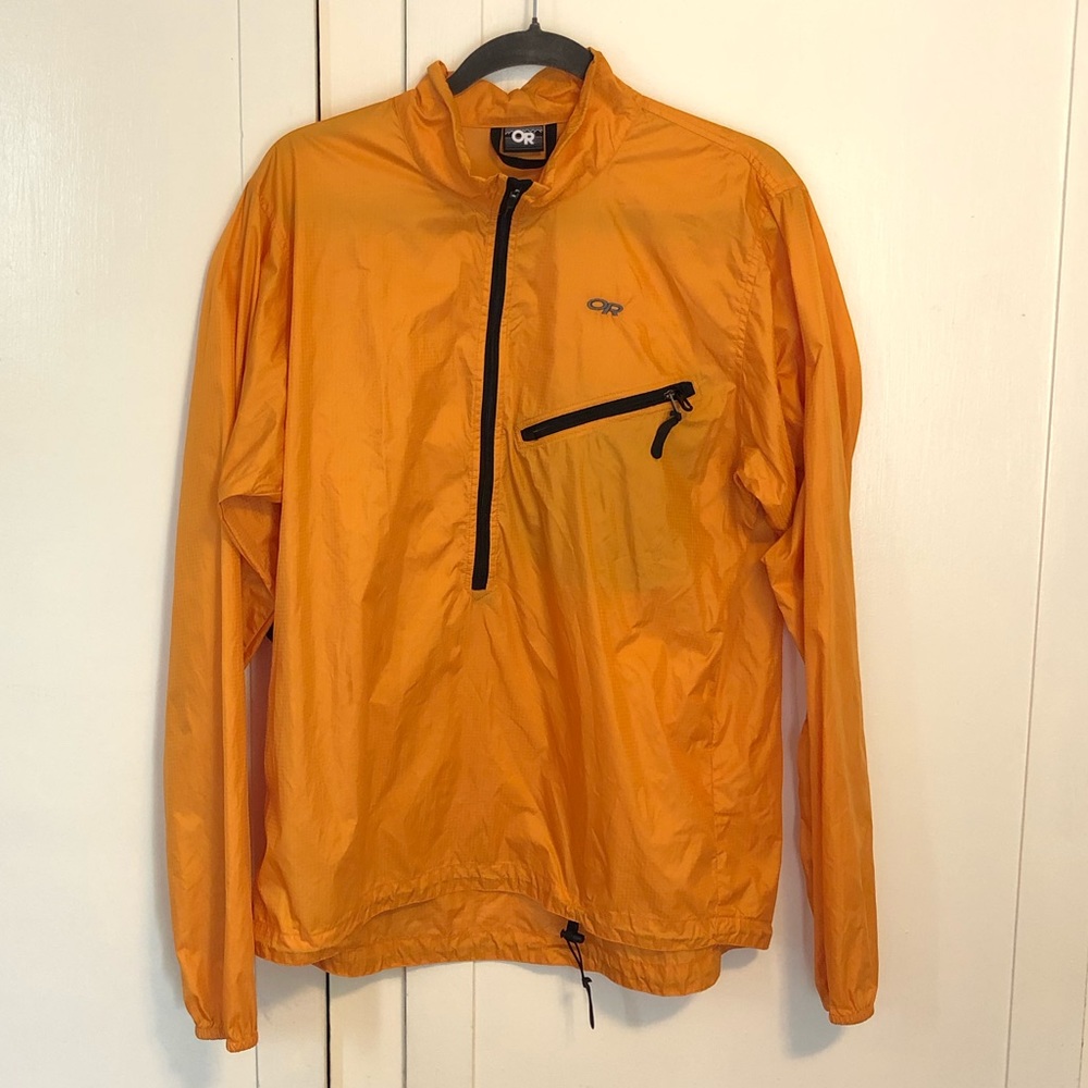 Outdoor Research soft shell.